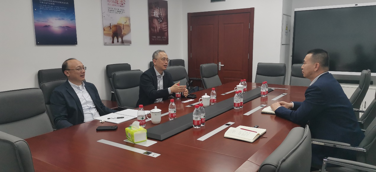 国际铜专业协会中国区总裁等一行到访服务中心 国际铜专业协会中国区总裁等一行到访服务中心